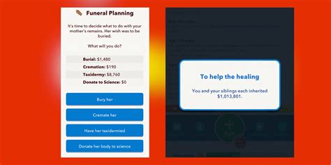 bitlife healing ceremony